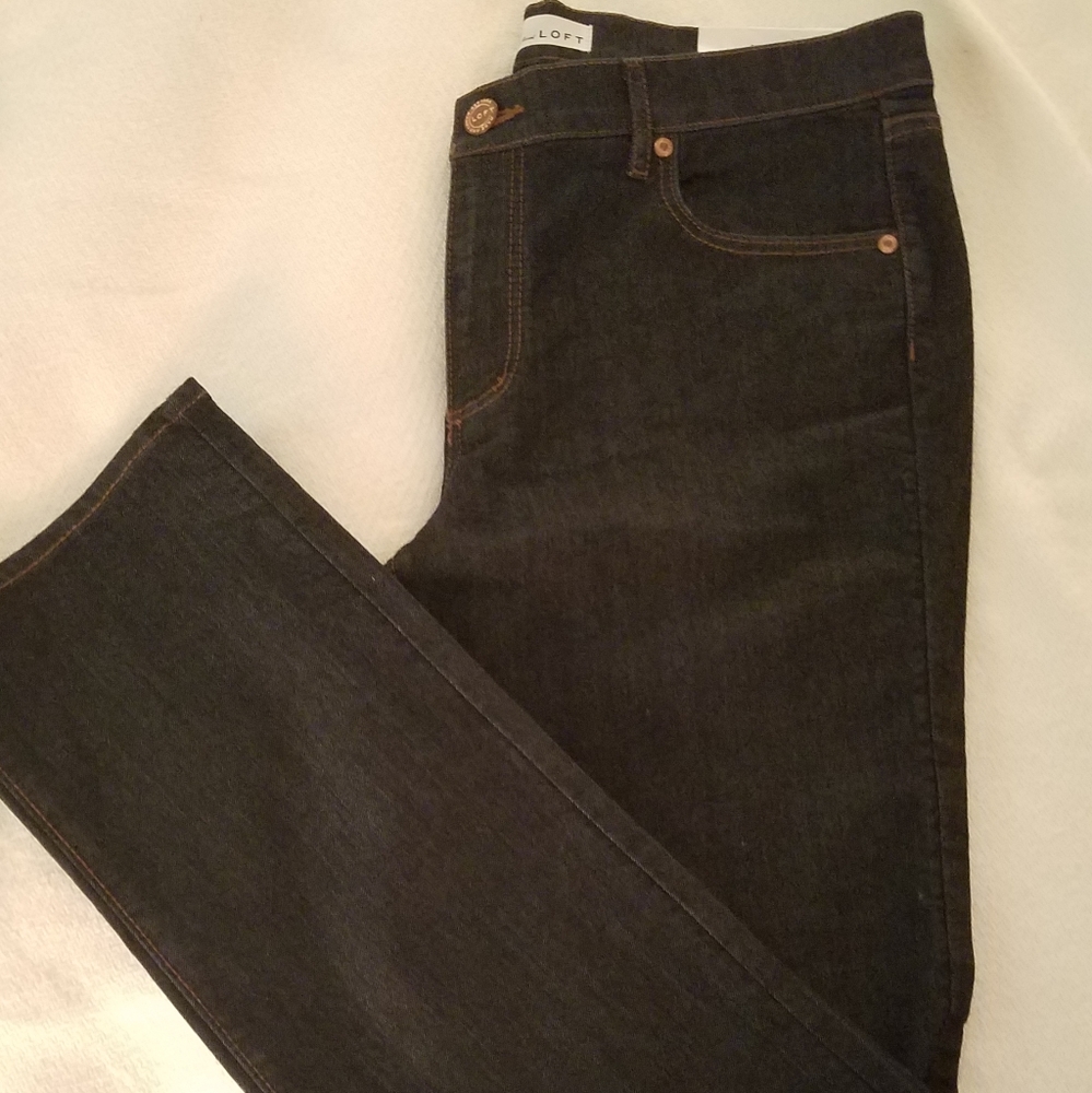 Loft 12P/31  Modern Straight Jean's NWT